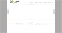 Desktop Screenshot of izpapalet.net
